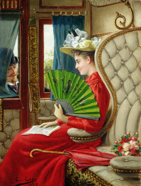 The Indescrition by Constant Aime Marie Cap, 1895